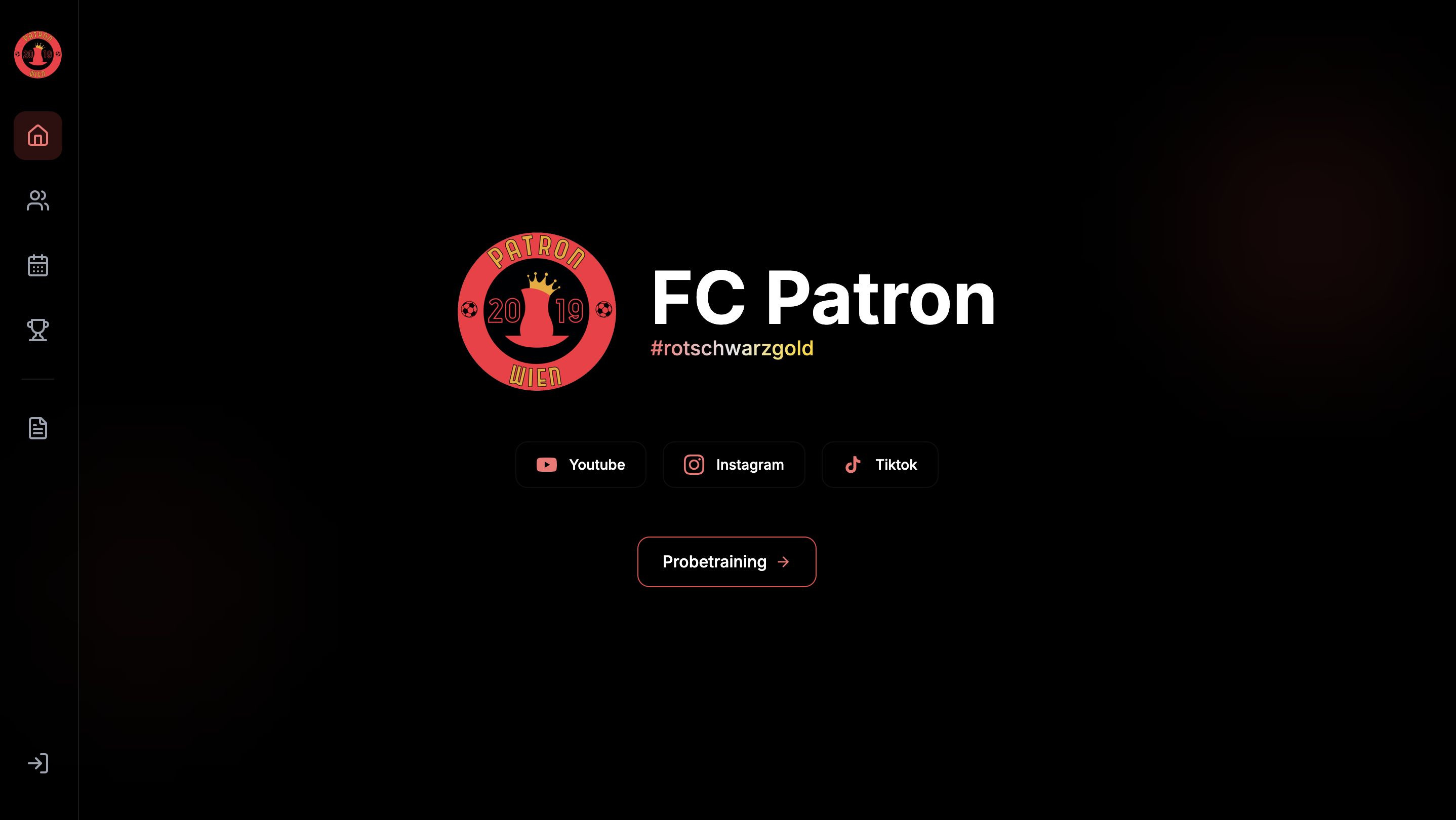 FC Patron Dashboard